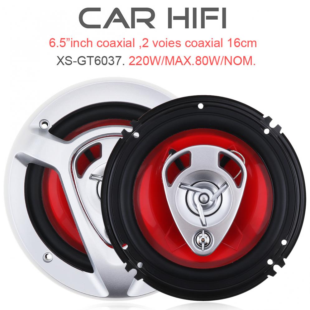 Car Audio Component Speaker 6.5 - 2 sztuk 220W 6.5 Cal samochodowe