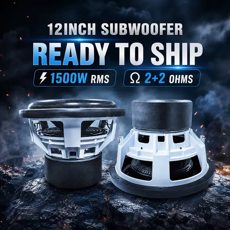 Car Subwoofer 12 Inch 1500W - GRANVOZ 1500W 12-calowy subwoofer do systemu