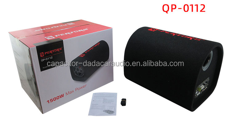 Car Subwoofer 12 Inch 1500W - 12-calowy 4Ω 35-500Hz DC 12V Aktywny