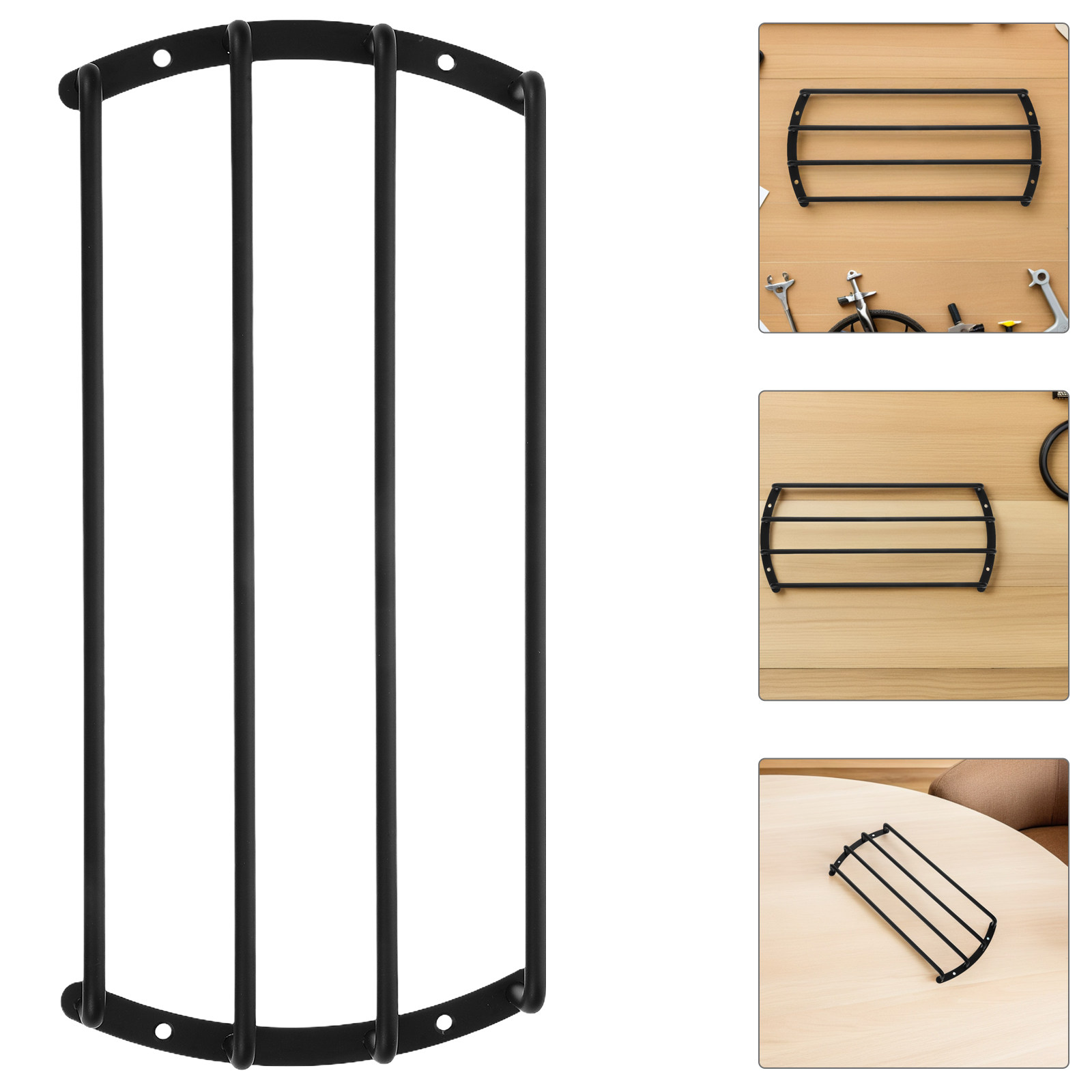 Car Subwoofer Grill Protector - Czarna metalowa osłona głośnika subwoofera o