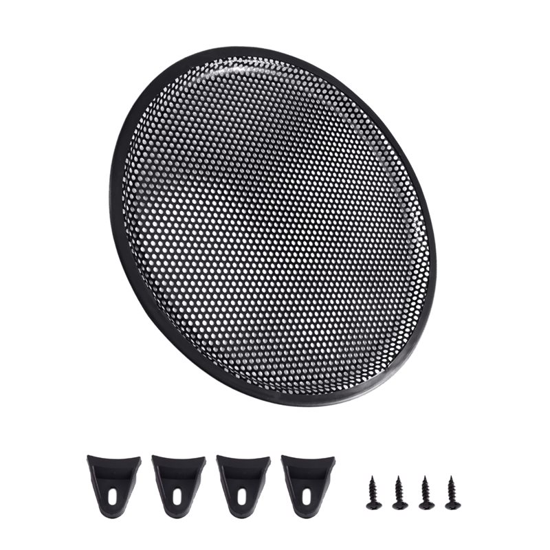 Car Subwoofer Grill Protector - Żelazna osłona głośnika 12-calowego subwoofera do