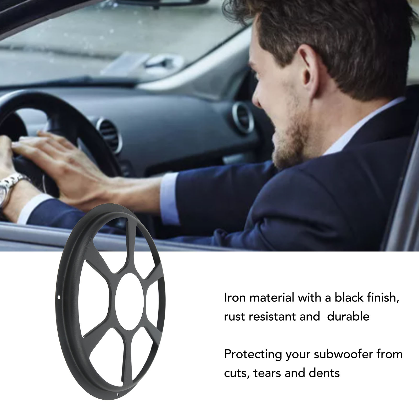 Car Subwoofer Grill Protector - Osłona dekoracyjna głośnika samochodowego, osłona ochronna