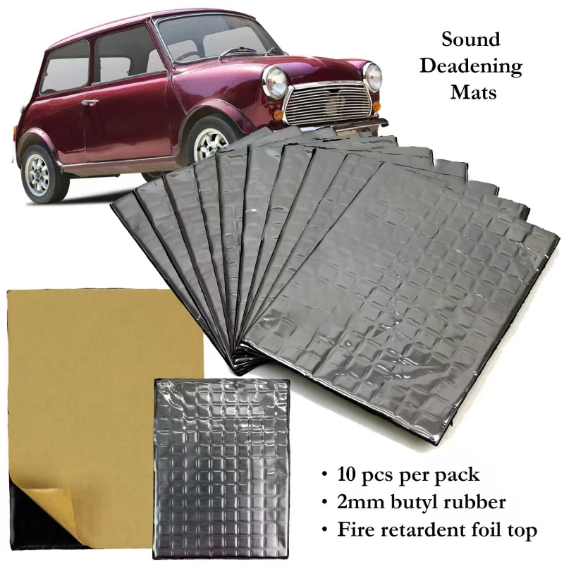 10 szt. Mata wygłuszająca do s – Car Audio Sound Deadening Mat recenzja i cena