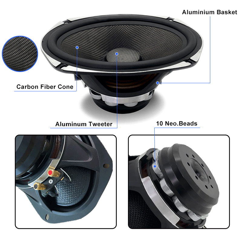 Głośniki samochodowe calowe 6x – Car Coaxial Speaker 6X9 3 Way recenzja i cena