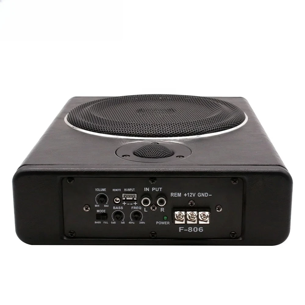 Przenośny subwoofer samochodow – Under Seat Subwoofer Slim 8 Inch recenzja i cena