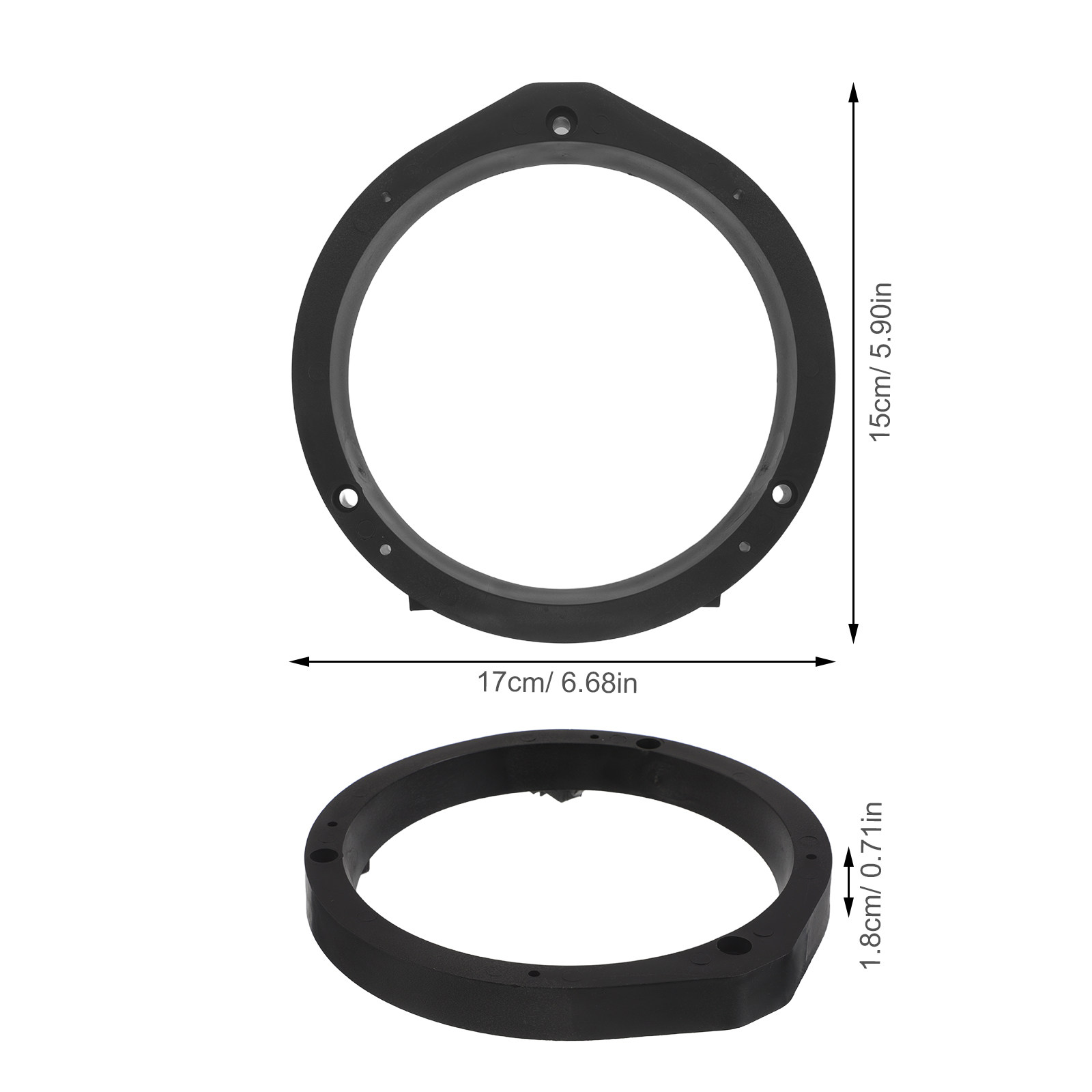2 sztuki – pierścienie dystans – Car Speaker Adapter Bracket recenzja i cena