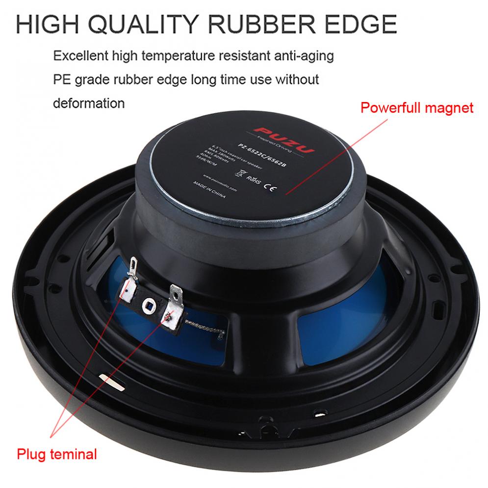 2 szt. 6,5 cala 180 W 12 V sam – Car Audio Component Speaker 6.5 recenzja i cena