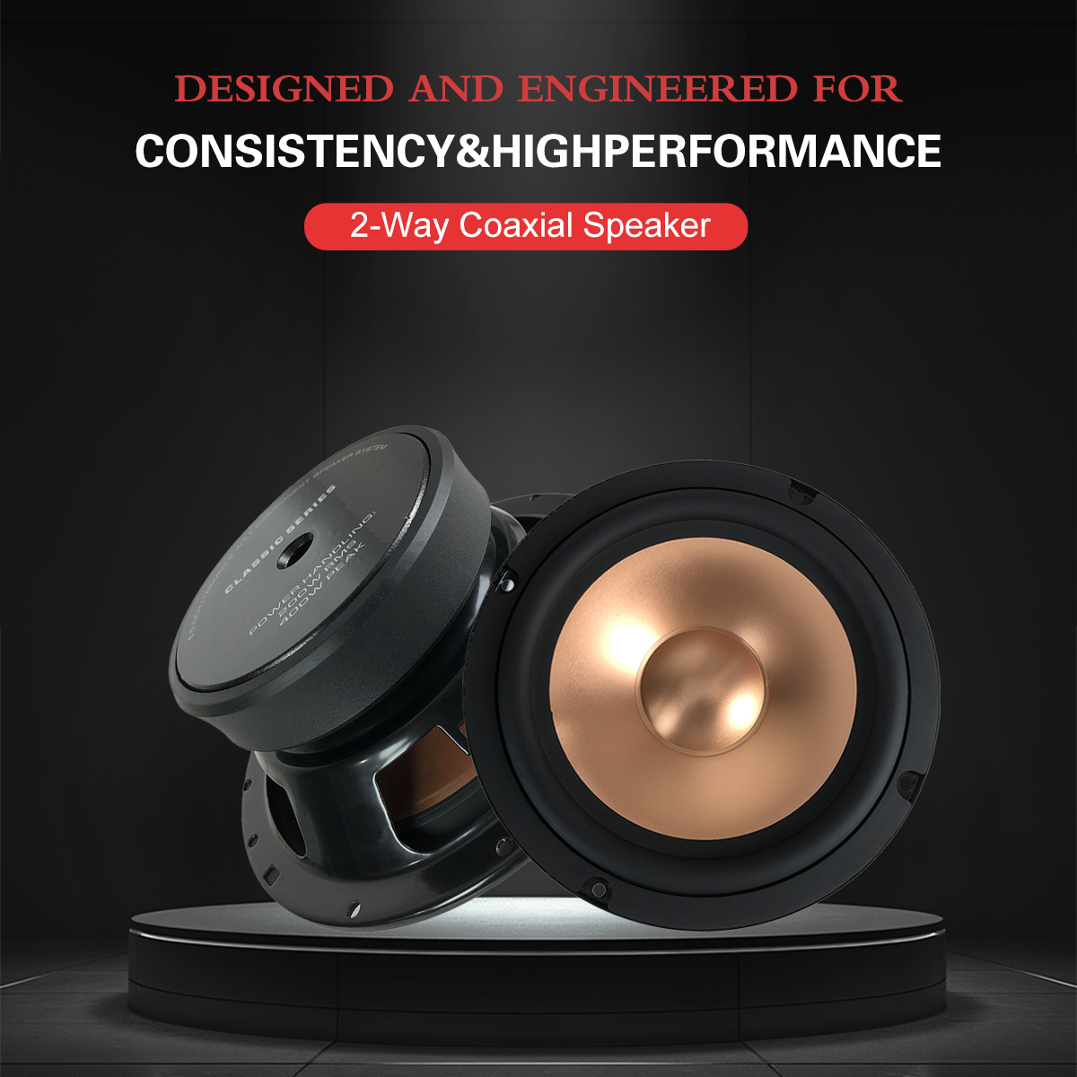 Dwudrożny 6,5-calowy komponent – Car Audio Tweeter Silk Dome recenzja i cena
