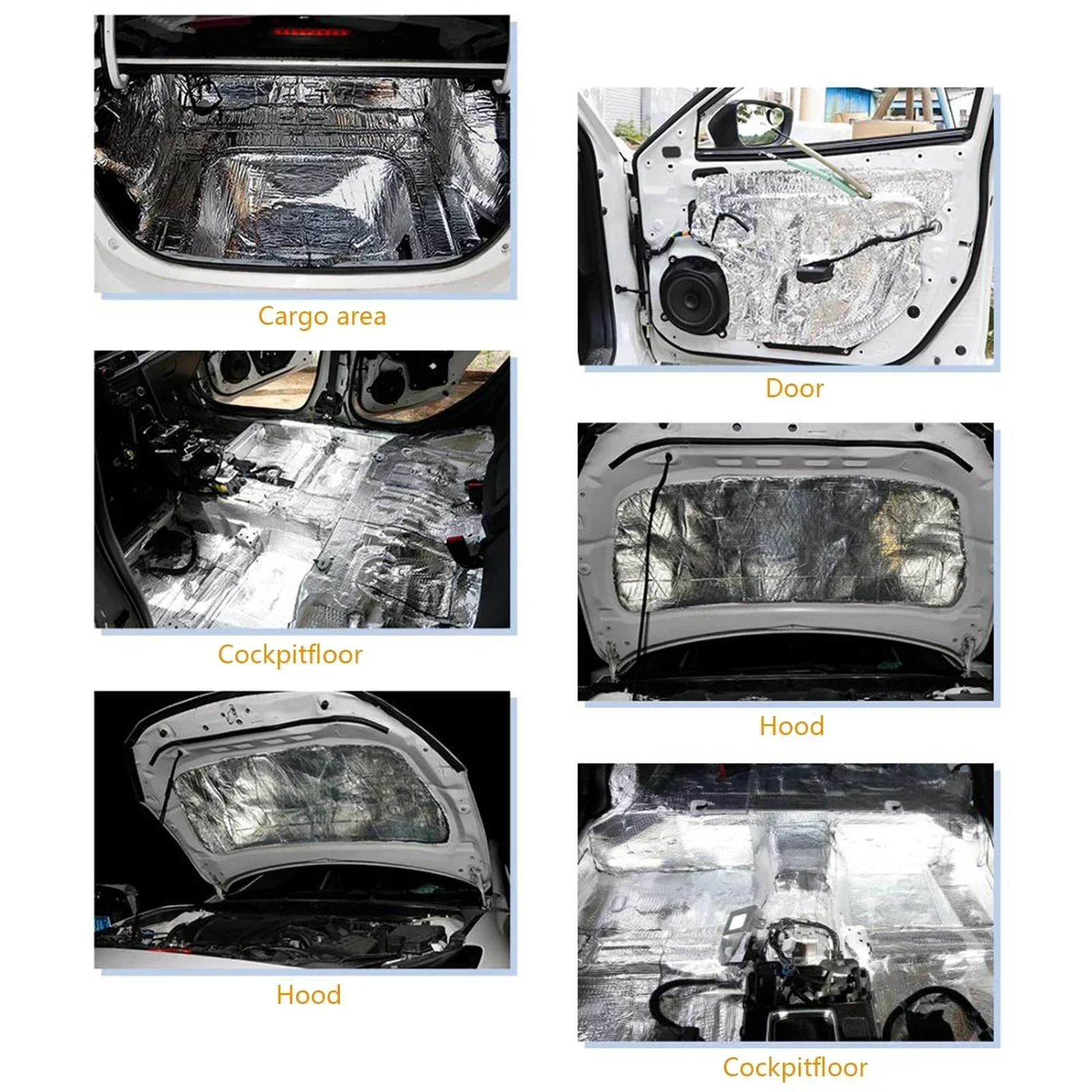 Folia aluminiowa o grubości 5  – Car Audio Sound Deadening Mat recenzja i cena