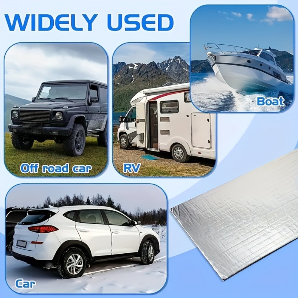 50 sztuk - Zestaw ekonomiczny  – Car Audio Sound Deadening Mat recenzja i cena