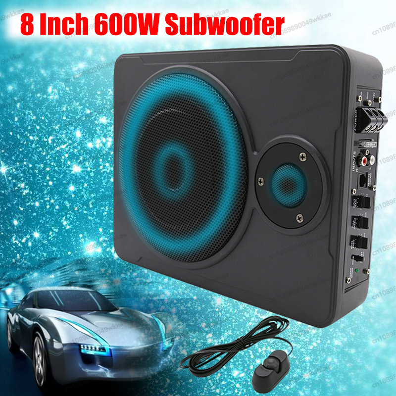 Cienki subwoofer samochodowy m – Under Seat Subwoofer Slim 8 Inch recenzja i cena