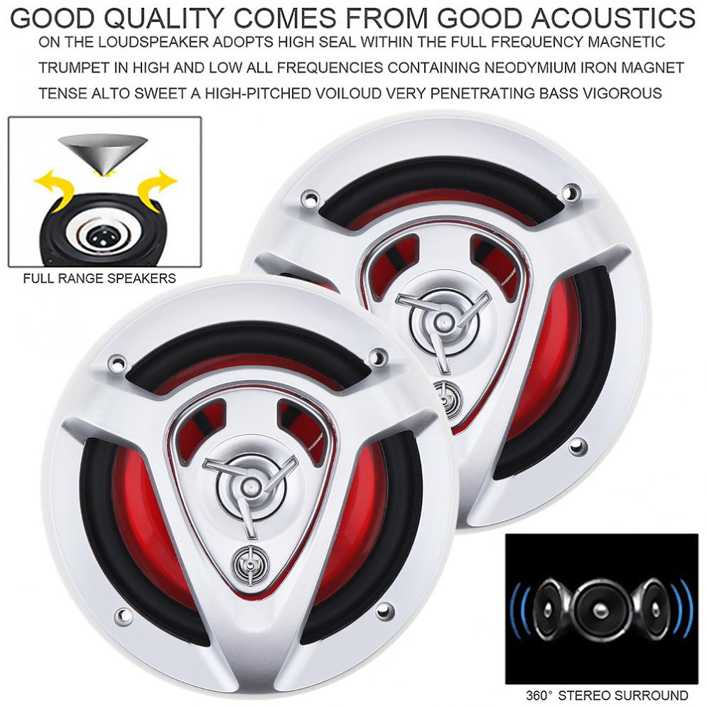 2 sztuk 220W 6.5 Cal samochodo – Car Audio Component Speaker 6.5 recenzja i cena