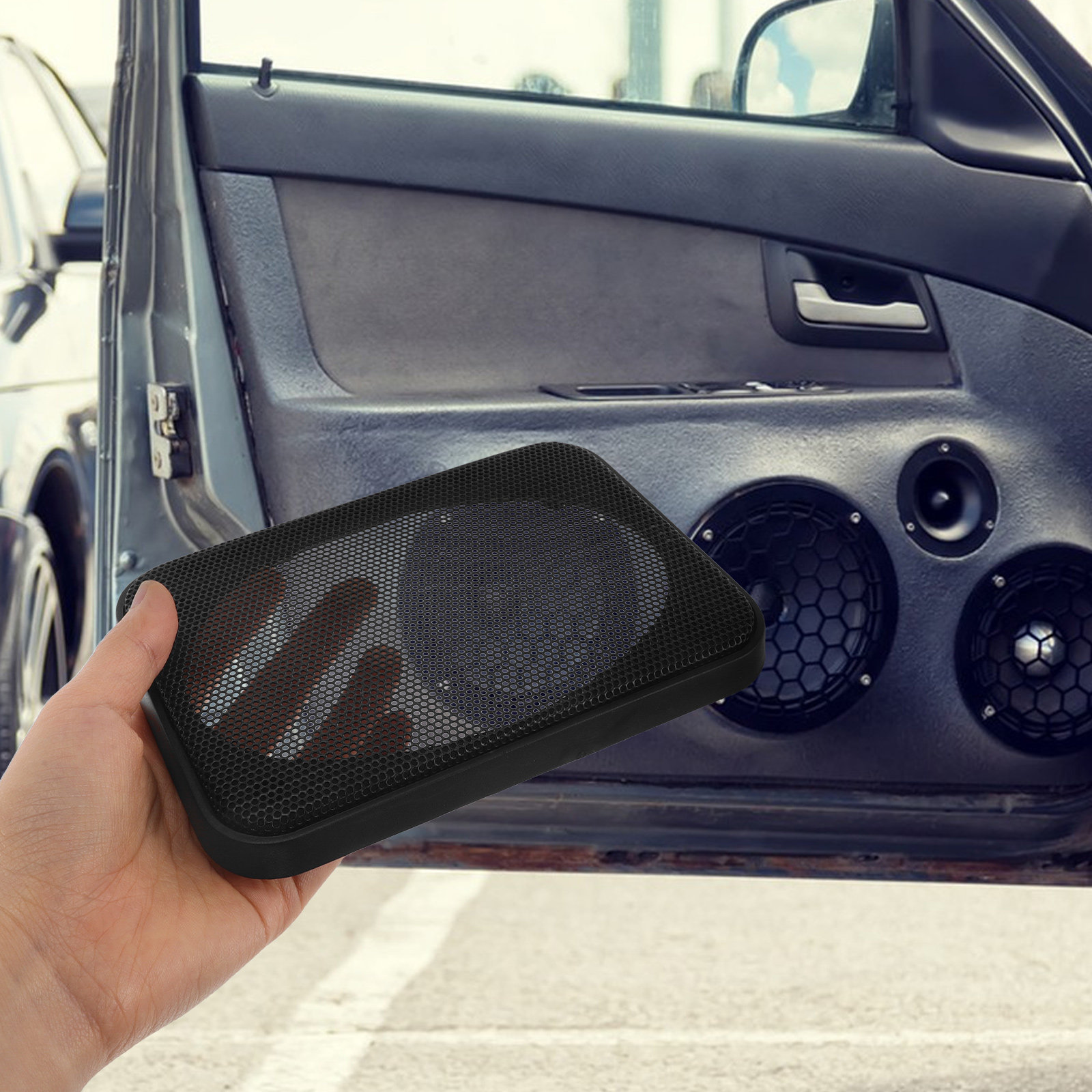 2 szt. Uniwersalne osłony głoś – Car Subwoofer Grill Protector recenzja i cena
