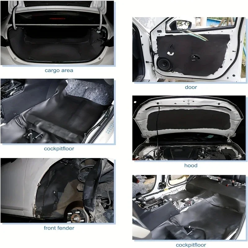 Samoprzylepna rolka z gumowej  – Car Audio Sound Deadening Mat recenzja i cena