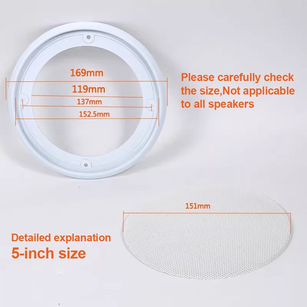 1 szt. Osłona głośnika samocho – Car Audio Component Speaker 6.5 recenzja i cena