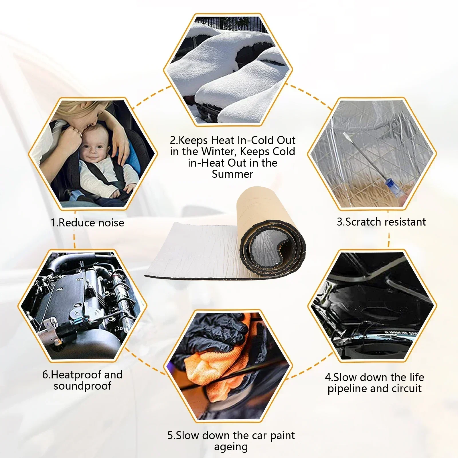 Mata wygłuszająca do samochodu – Car Audio Sound Deadening Mat recenzja i cena