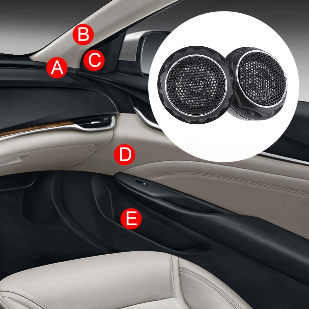 2 szt. głośników wysokotonowyc – Car Audio Tweeter Silk Dome recenzja i cena