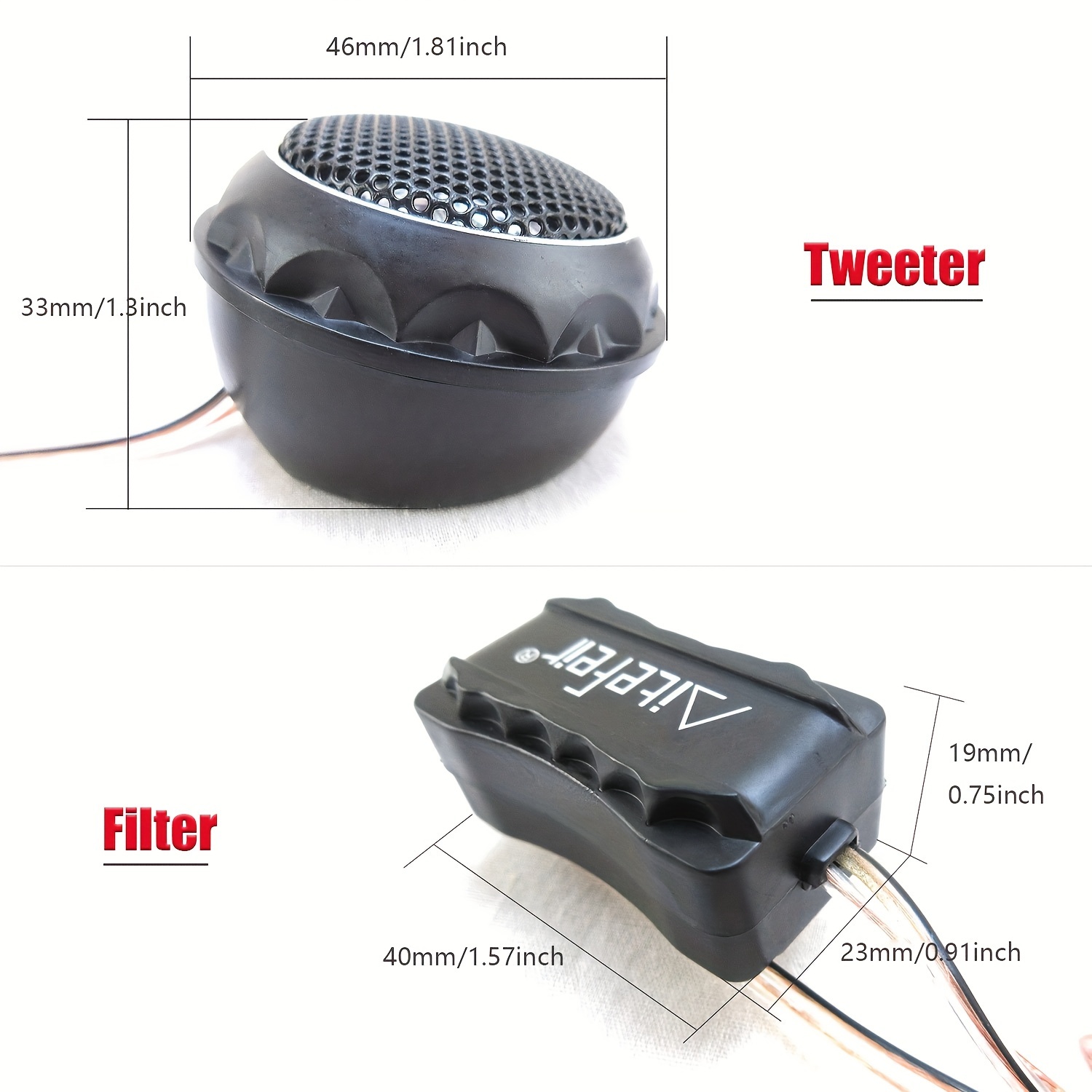 2 szt. głośników wysokotonowyc – Car Audio Tweeter Silk Dome recenzja i cena