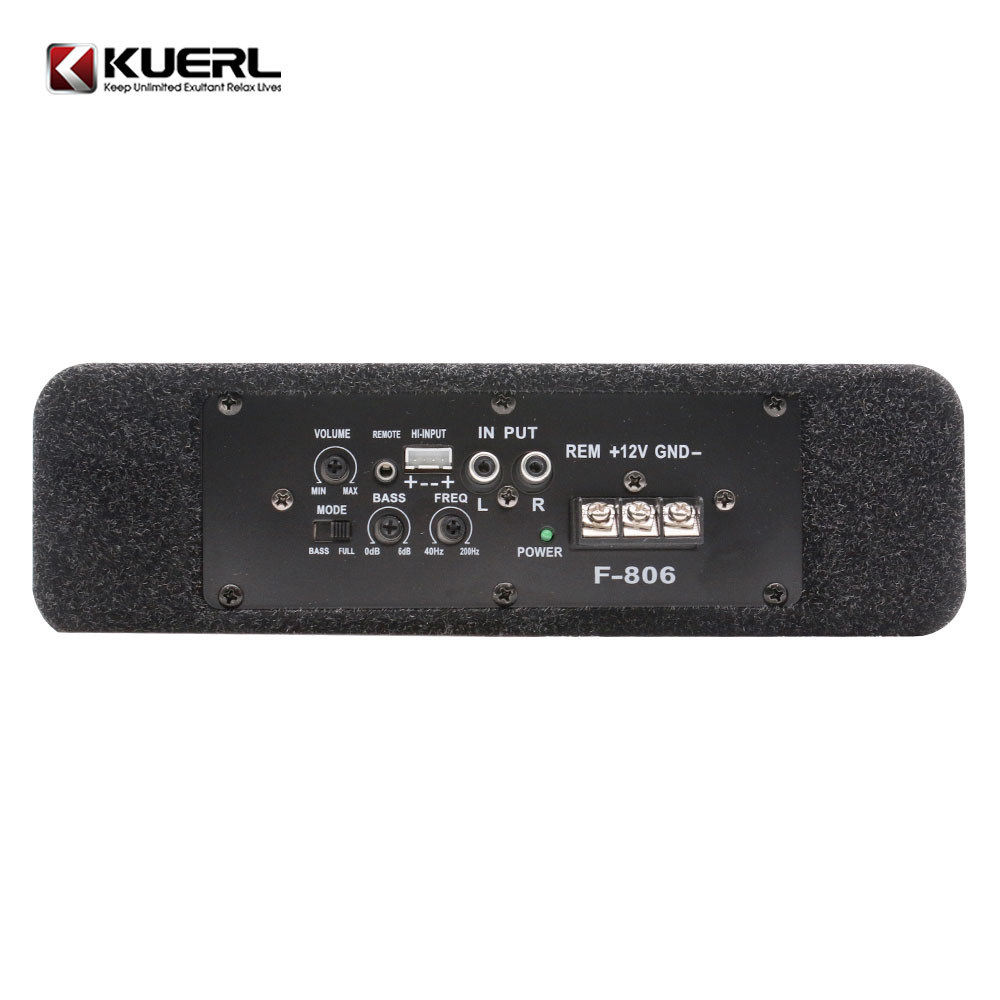 Najlepszy 8-calowy 12V ultraci – Under Seat Subwoofer Slim 8 Inch recenzja i cena