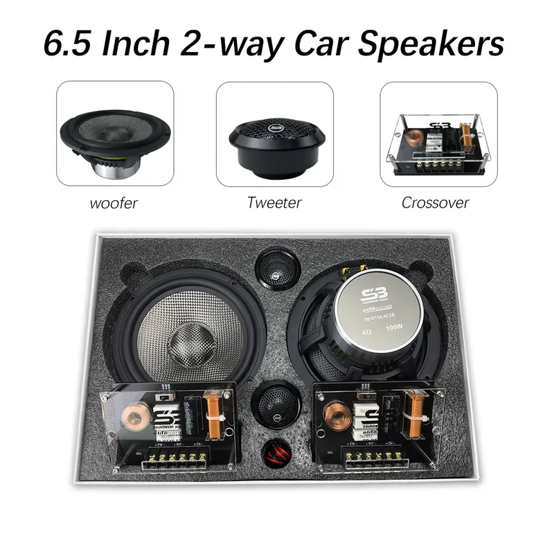 Nowość! Zeming Audio Najlepszy – Car Audio Component Speaker 6.5 recenzja i cena