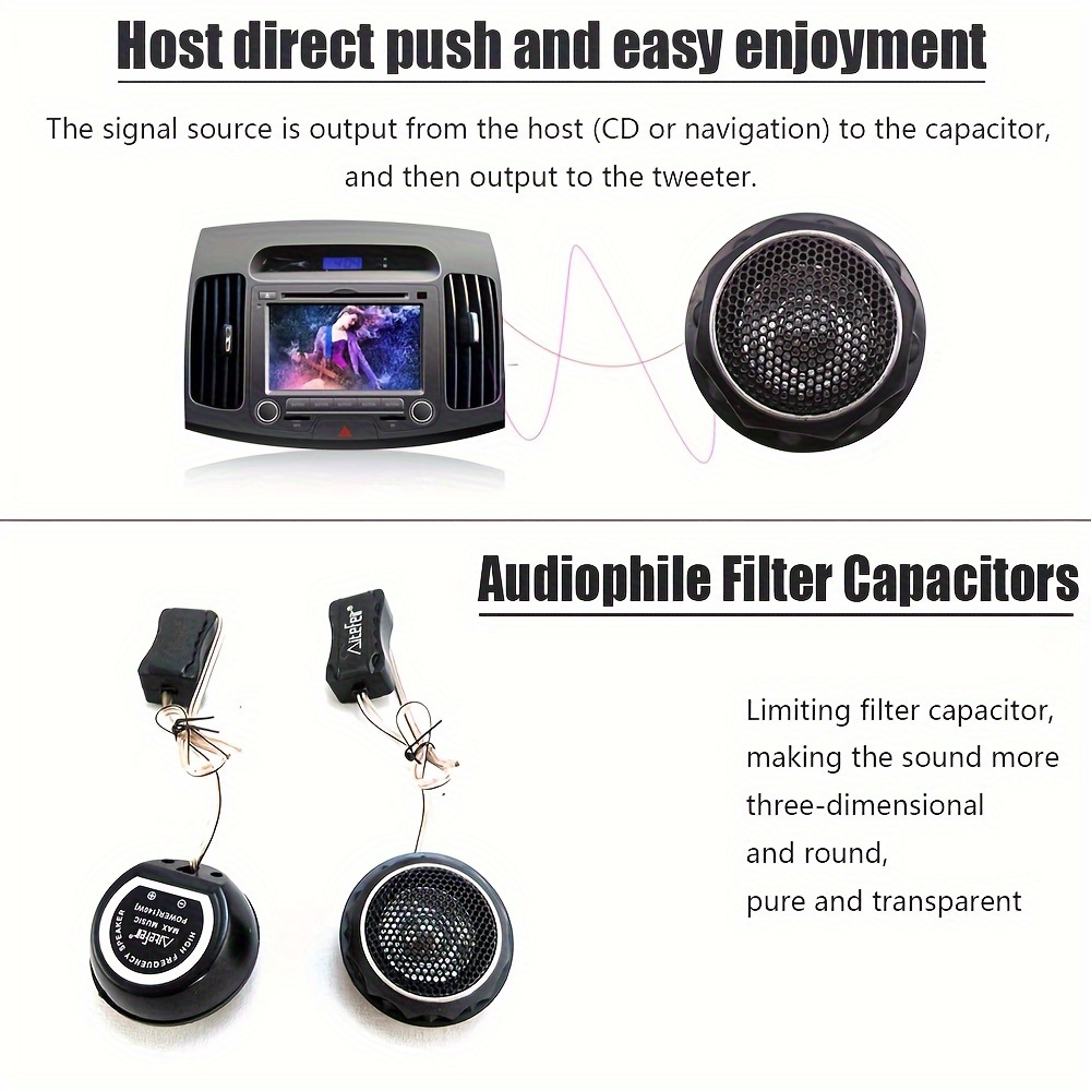 2 szt. Głośniki wysokotonowe s – Car Audio Tweeter Silk Dome recenzja i cena