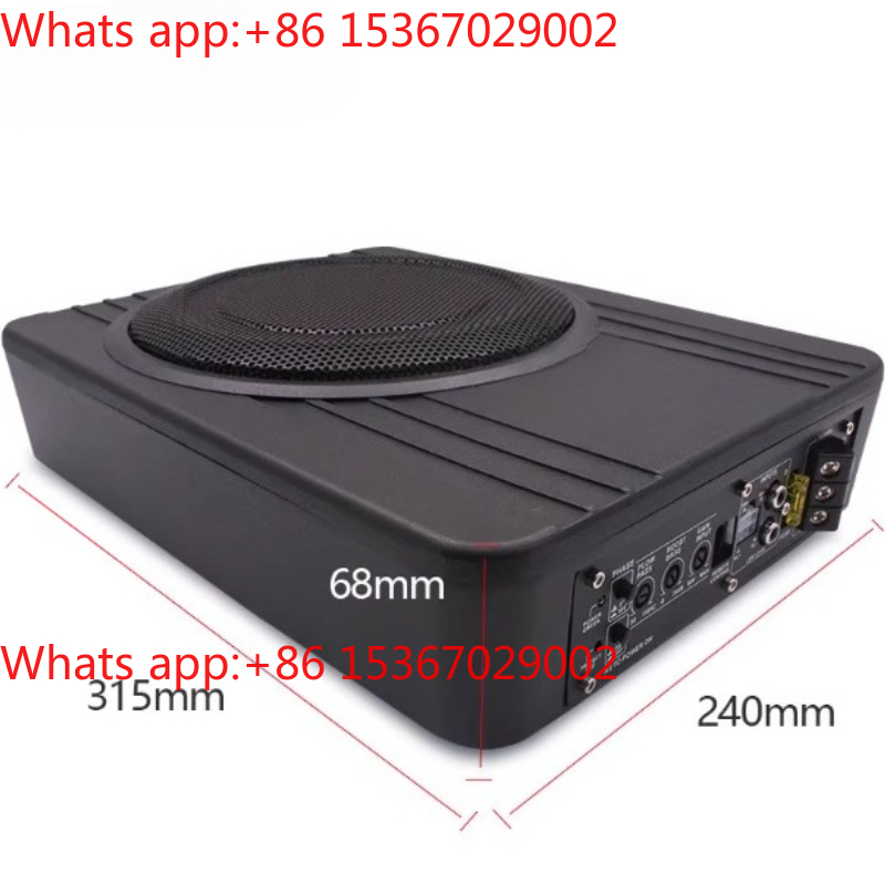 Subwoofer samochodowy pod sied – Under Seat Subwoofer Slim 8 Inch recenzja i cena