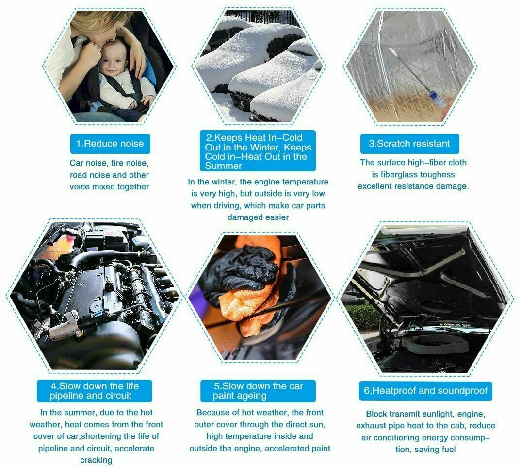 50 szt. 5MM mata wygłuszająca  – Car Audio Sound Deadening Mat recenzja i cena